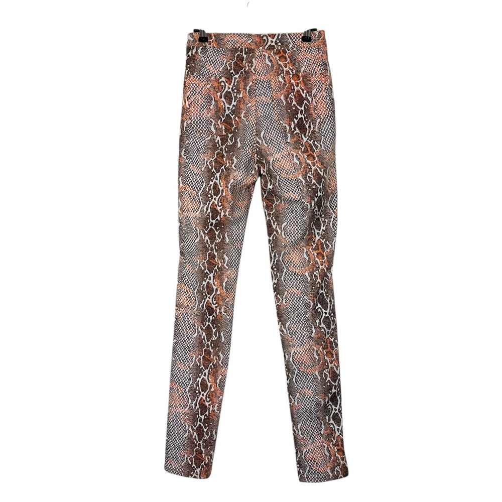 Swank A PoshStatement Snakeskin Print Pants Size L | Stretchy Skinny Fit - Picture 6 of 8